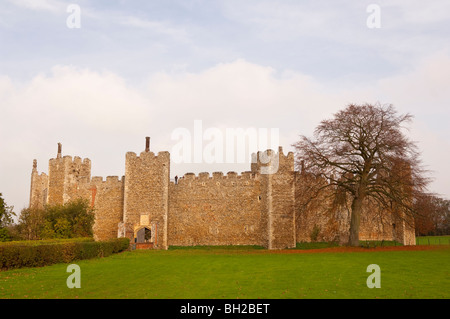 Framlingham Castle en Framlingham , Suffolk , Angleterre , Angleterre , Royaume-Uni Banque D'Images