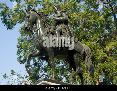 L'Équateur. La ville de Guayaquil. Monument à Simon Bolivar. Banque D'Images