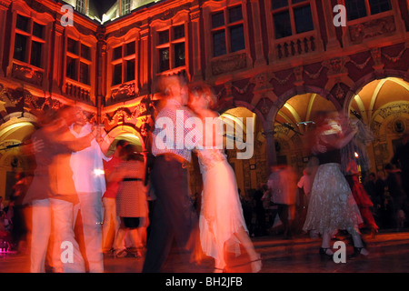 Soirée TANGO AU COEUR DE LA VIEILLE BOURSE TOUS LES DIMANCHE SOIR, LILLE, NORD (59), FRANCE Banque D'Images