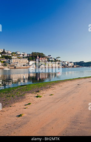 Salcombe et Salcombe Harbour depuis East Portlerouth, South Hams, Devon, Angleterre, Royaume-Uni Banque D'Images