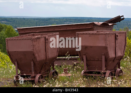 La mine de Quincy Hancock une mine de cuivre à Upper Peninsula Michigan mi photos images photos Grande haute résolution horizontale aux États-Unis haute résolution US haute résolution Banque D'Images