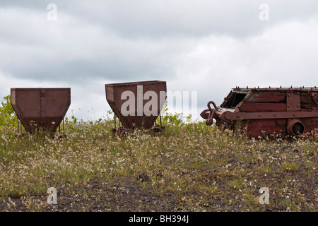 La mine de Quincy Hancock une mine de cuivre à Upper Peninsula Michigan mi photos images photos Grande haute résolution horizontale aux États-Unis haute résolution US haute résolution Banque D'Images