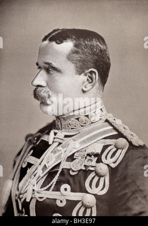 Le Maréchal John Denton Pinkstone Français, 1er comte d'Ypres, 1852 à 1925, alias le Vicomte français. Banque D'Images