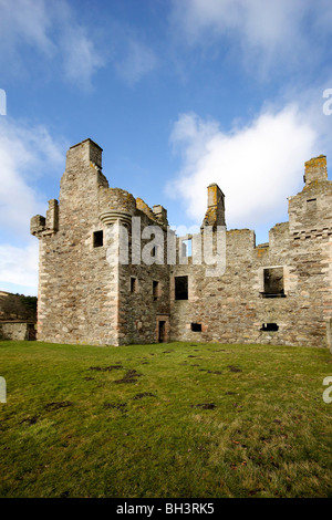 Glenbuchat château à Strathdon. Banque D'Images