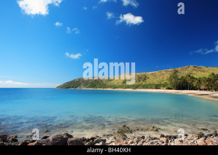 Seascape et beach, St Martin, Antilles, Caraïbes Banque D'Images