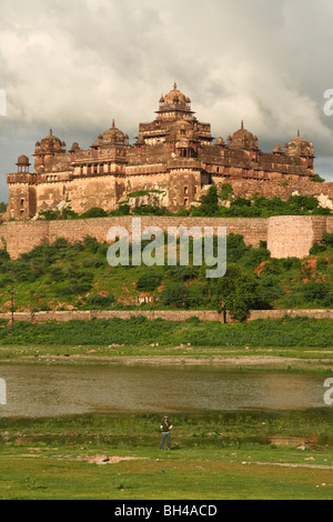 Fort Datia Govind Mandir Inde Madhya Pradesh Banque D'Images