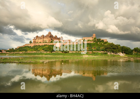 Fort Datia Govind Mandir Inde Madhya Pradesh Banque D'Images