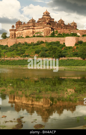 Fort Datia Govind Mandir Inde Madhya Pradesh Banque D'Images
