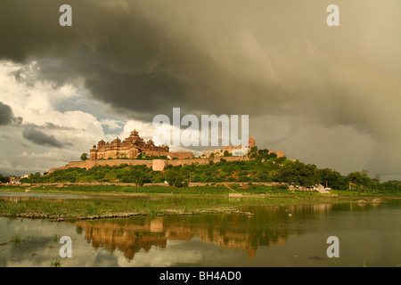 Fort Datia Govind Mandir Inde Madhya Pradesh Banque D'Images