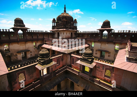 Sky Datia Govind Fort Mandir Inde Madhya Pradesh Banque D'Images