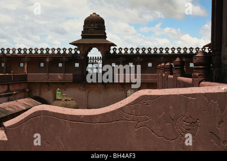 Fort Datia Govind Mandir Inde Madhya Pradesh Banque D'Images