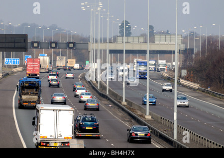 M25 -autoroute M3 Junction Banque D'Images