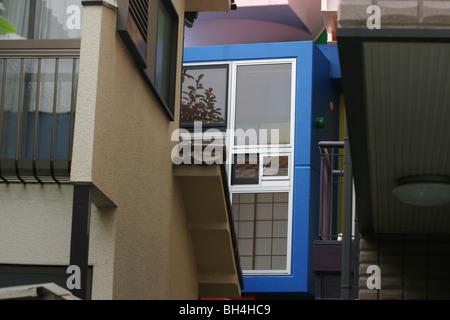 Images de la 9 appartements résidentiels, connu sous le nom de "destin réversible- Lofts En mémoire de Helen Keller', à Mitaka, Tokyo, Japon Banque D'Images