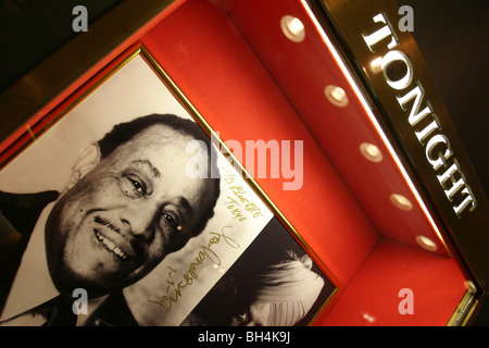 Lou Donaldson, saxophoniste de 'l' Lou Donaldson Quartet en concert au 'Blue Note' jazz bar à Aoyama district de Tokyo, Japon. Banque D'Images