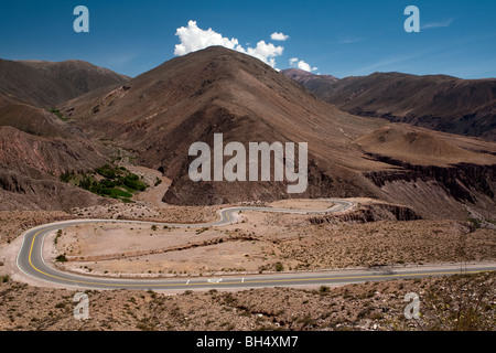 Route 40, Province de Jujuy, Argentine Banque D'Images