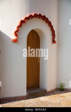 Monastère Zica, porte, détail Banque D'Images