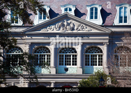 Musée d'État de Louisiane Cabildo dans le quartier français de la Nouvelle Orléans Banque D'Images