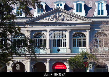 Musée d'État de Louisiane Cabildo dans le quartier français de la Nouvelle Orléans Banque D'Images