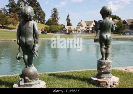 FOREST LAWN MICHAEL JACKSON d'être enterrés ici LOS ANGELES CALIFORNIA CA USA 22 Août 2009 Banque D'Images