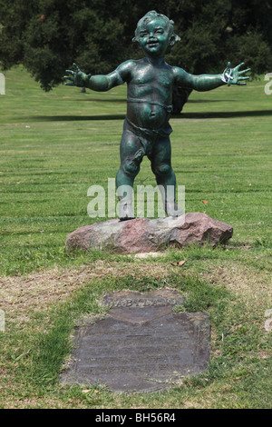 FOREST LAWN MICHAEL JACKSON d'être enterrés ici LOS ANGELES CALIFORNIA CA USA 22 Août 2009 Banque D'Images