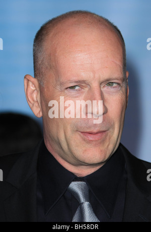 BRUCE WILLIS SUBSTITUTS, PREMIÈRE MONDIALE HOLLYWOOD Los Angeles CA USA 24 Septembre 2009 Banque D'Images