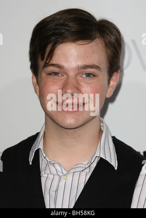 WHIP IT CHRIS COLFER PREMIERE FILM HOLLYWOOD Los Angeles CA USA 29 Septembre 2009 Banque D'Images