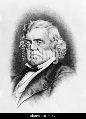 Portrait c1907 de l'auteur William Makepeace Thackeray (1811 - 1863) - le 19ème siècle la romancière anglaise qui a écrit Vanity Fair. Banque D'Images