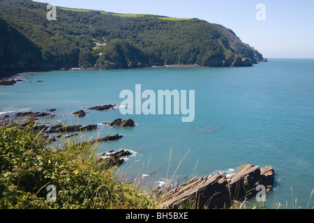 Woody Bay North Devon Banque D'Images