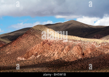 La route 52, Province de Jujuy, Argentine Banque D'Images