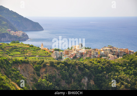 Corniglia Cinque Terre National Park 5 (Italie Manarola Riomaggiore Banque D'Images