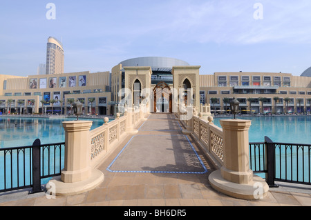 Le Dubai Mall, plus grand centre commercial au monde à Dubaï, Émirats Arabes Unis Banque D'Images