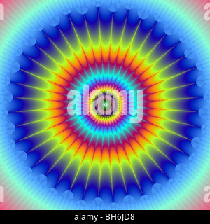 Fractale Star 2 Banque D'Images