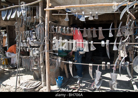 Shop à Kaboul (Afghanistan) Banque D'Images