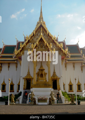 Bangkok, Thaïlande, Wat Benchamabohit Temple, sur l'extérieur Banque D'Images