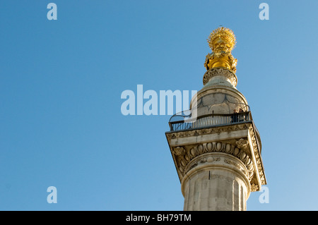 Le Monument à Londres. Photo par Gordon 1928 Banque D'Images