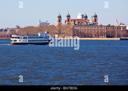 Ellis Island Banque D'Images