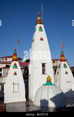 Stone Town, Zanzibar, Tanzanie. Shree Shiv Shakti Mandir, un temple hindou dédié à Shiva. Créé en 1958. Banque D'Images