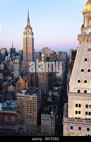 Empire State Building, New York City Banque D'Images