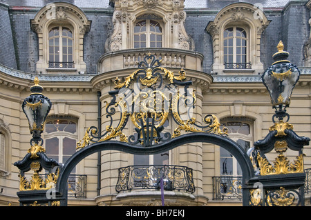 Hôtel particulier Rond-Point des Champs Elysées, Paris France Banque D'Images