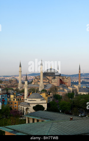 Sainte-sophie (Aya Sofya), l'église de la Sainte Sagesse, Sultanahmet, Istanbul, Turquie Banque D'Images