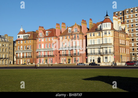 Maisons de ville de style Régence à Brighton Banque D'Images