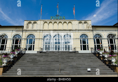 Le bâtiment principal de la flore- Cologne's Botanical garden Banque D'Images