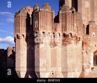 Castillo de Coca château Coca Banque D'Images