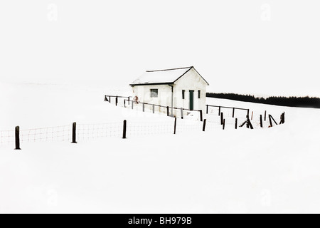 Hôtel de la forêt près de sommet Shap, Parc National de Lake District, Cumbria, Royaume-Uni Banque D'Images