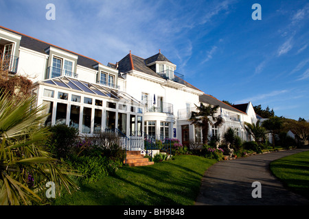 La Maison Blanche Hotel Herm Island Banque D'Images