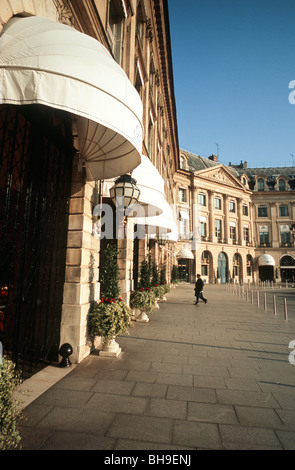 Hôtel Ritz, place Vendôme, Paris, France Banque D'Images