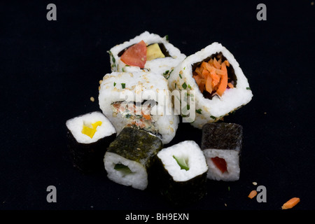 Des plats japonais, Sushi. Banque D'Images