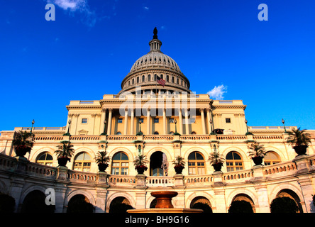 United States Capitol Building, la fin de l'après-midi le 27 juin 2009. Banque D'Images