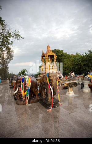 Laem Promthep Cape de culte, Phuket Banque D'Images