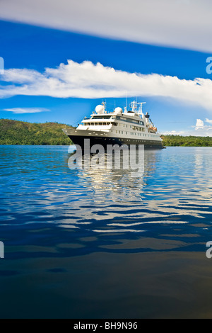 L'expédition allemande basée en Australie construit cruiser Nggela Island Îles Salomon Orion Banque D'Images